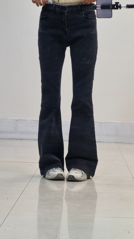 شلوار دمپا زغالی