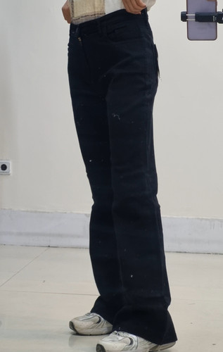 شلواربوتکات مشکی قد۱۰۸