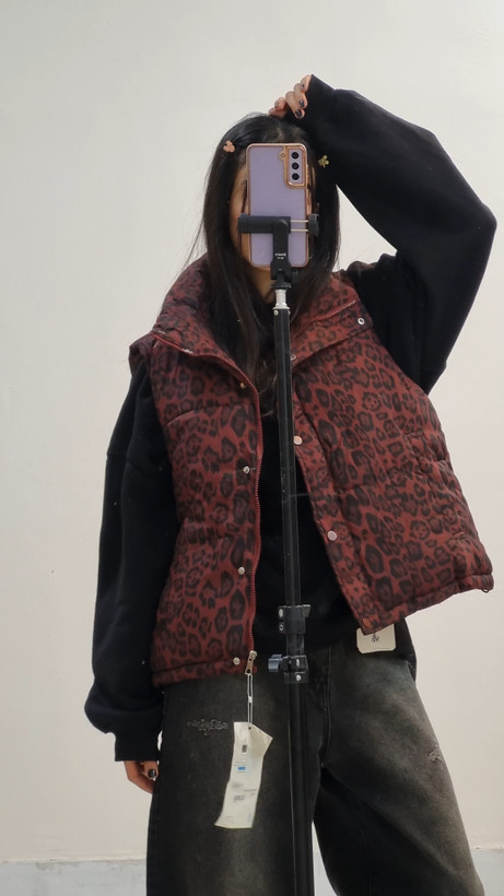 پافرپلنگی وارداتی قد۵۵ قرمز