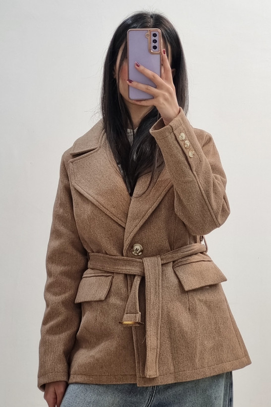 کت فوتر شتری تک دکمه قد ۷۰ فری سایز