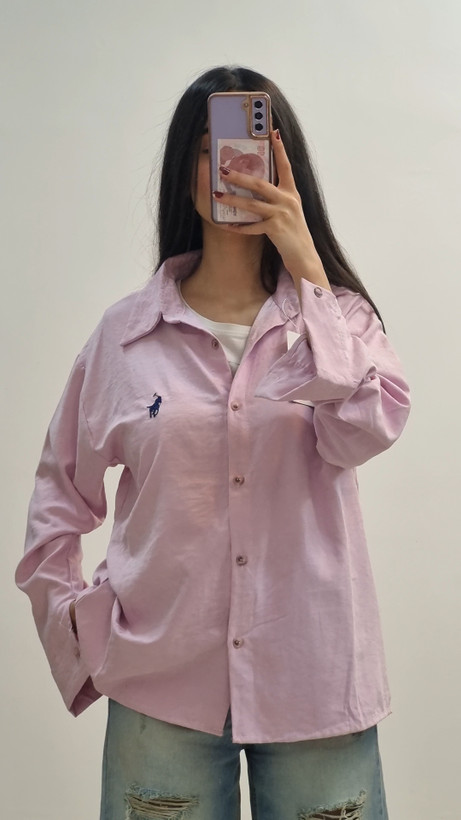 شومیز وارداتی صورتی