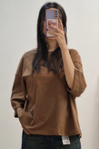 تیشرت قهوه ای